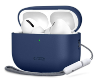 Tech-Protect Silicone Do Apple Airpods Pro 3 Navy Blue - 1367333 - zdjęcie 2